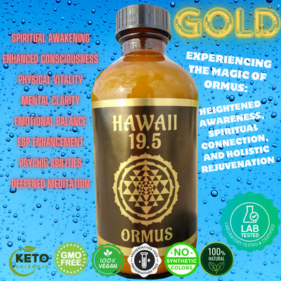 Ormus Lab-Tested Monatomic Gold Crystals Spiritual wellness Healing M-State