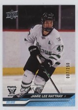 2024 Upper Deck PWHL 1st Edition Deluxe 7/250 Jamie Lee Rattray #29 0b1f