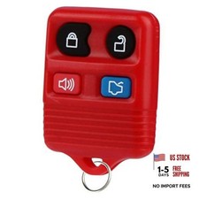 Key Fob fits 1998-2016 Ford Lincoln Mercury Mazda Keyless Entry Remote f-4b-red