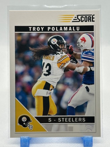 Troy Polamalu #236 2011 Panini Score card