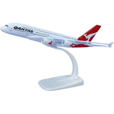 Qantas Airbus A380 Diecast Metall Flugzeug Modellflugzeug Geschenk - Maßstab 1:400