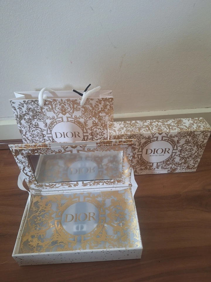 Dior Rouge Lipstick Set X5 BNIB Travel size Comes With Gift Bag. - image 4 of 4