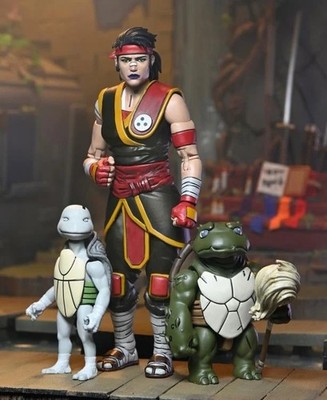 NECA TMNT Casey Marie + Baby Odyn & Uno Teenage Mutant Ninja Turtles Last Ronin