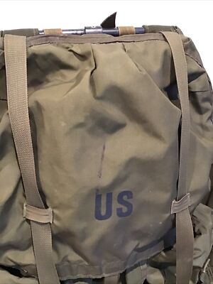 Vintage US Army Military Field Pack Combat ALICE LC-1 Large
