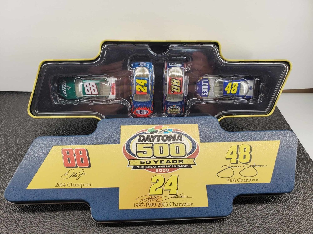 Dale Earnhardt Jr Jeff Gordon Jimmie Johnson Daytona 500 Win Hendricks 4 Car Set