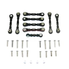 GPM Racing Aluminum Tie Rods Black for Traxxas Ford GT 4-Tec 2.0 / 3.0