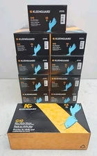 1000 Kleenguard G10 Blue Nitrile Powder Free Ambidextrous Gloves 57370 XS Size 6