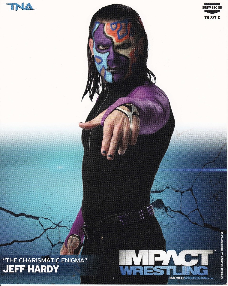 Jeff Hardy Original Wrestling 8x10 Promo Photo 8x10 NEW MINT WWE