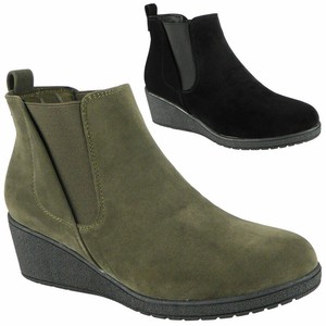 comfy wedge boots
