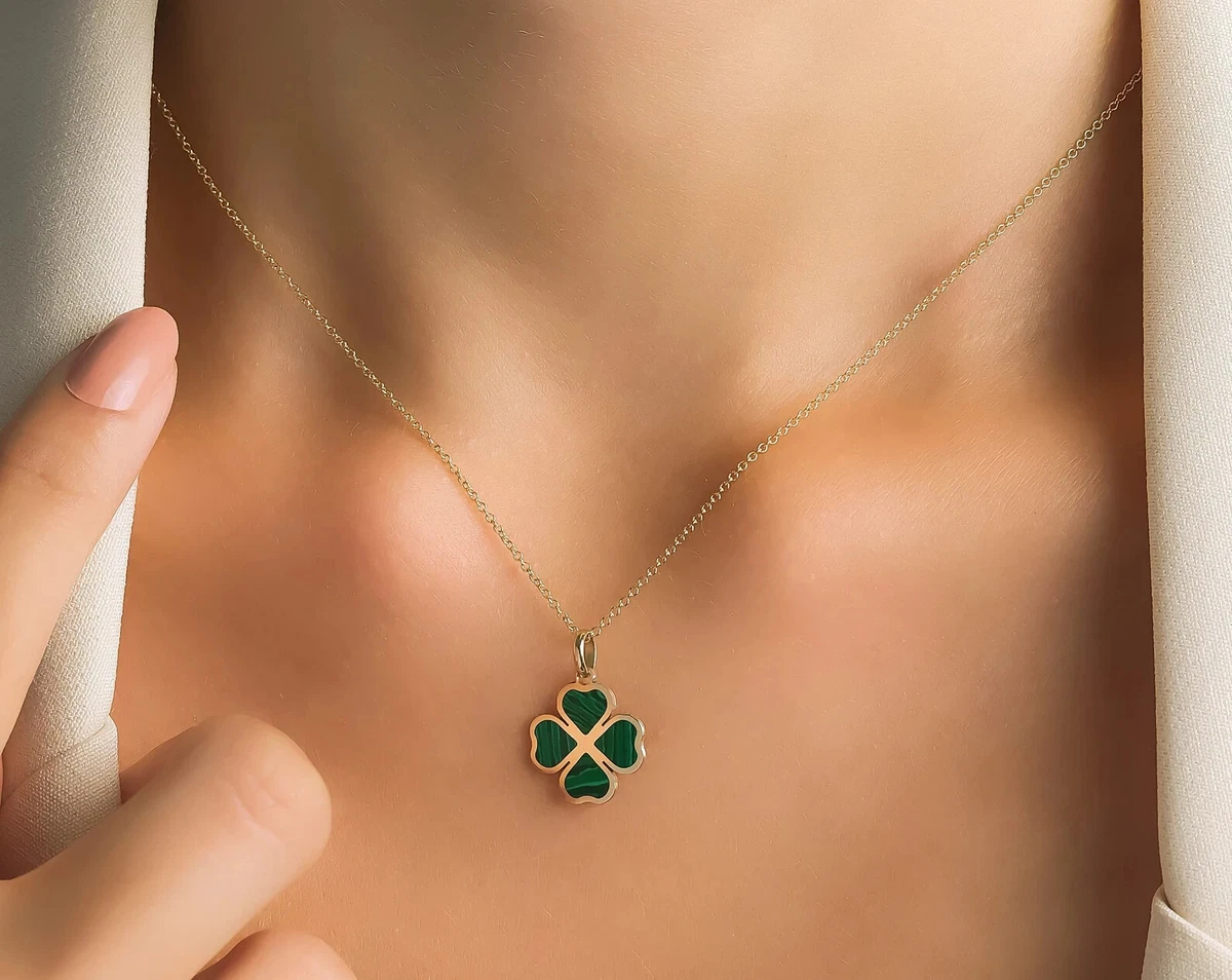 Dainty Four Leaf Clover Necklace