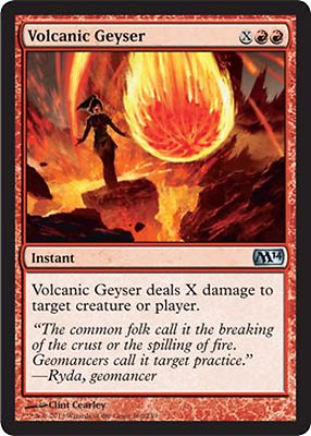 *MRM* ENG 4x Vulkangeysir ( Volcanic Geyser ) MTG Magic M10+