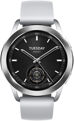 Xiaomi Watch S3 Smartwatch Silber, Musikwiedergabe, Vibrationssensor, Lagesensor