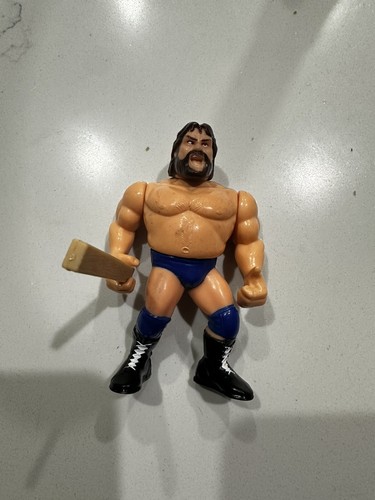 Hacksaw Jim Duggan WWF WWE Hasbro Wrestling 1991 T...