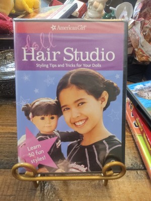 American Girl Doll Hair Studio Styling Tips and Tricks for Your Dolls (DVD) New