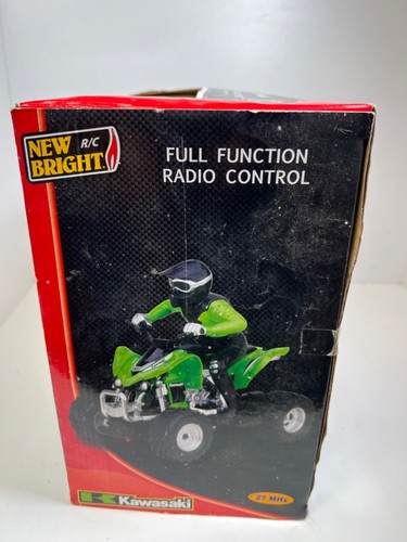 New Bright Connection Radio Remote Control Kawasaki Fully Fuctional 4 Wheeler - Picture 4 of 5