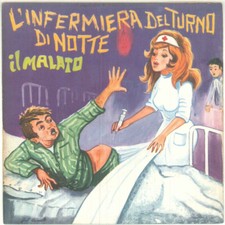 Franco Trincale Vinile 45 giri 7" L'Infermiera Del Turno Di Notte / Il Malato Nu