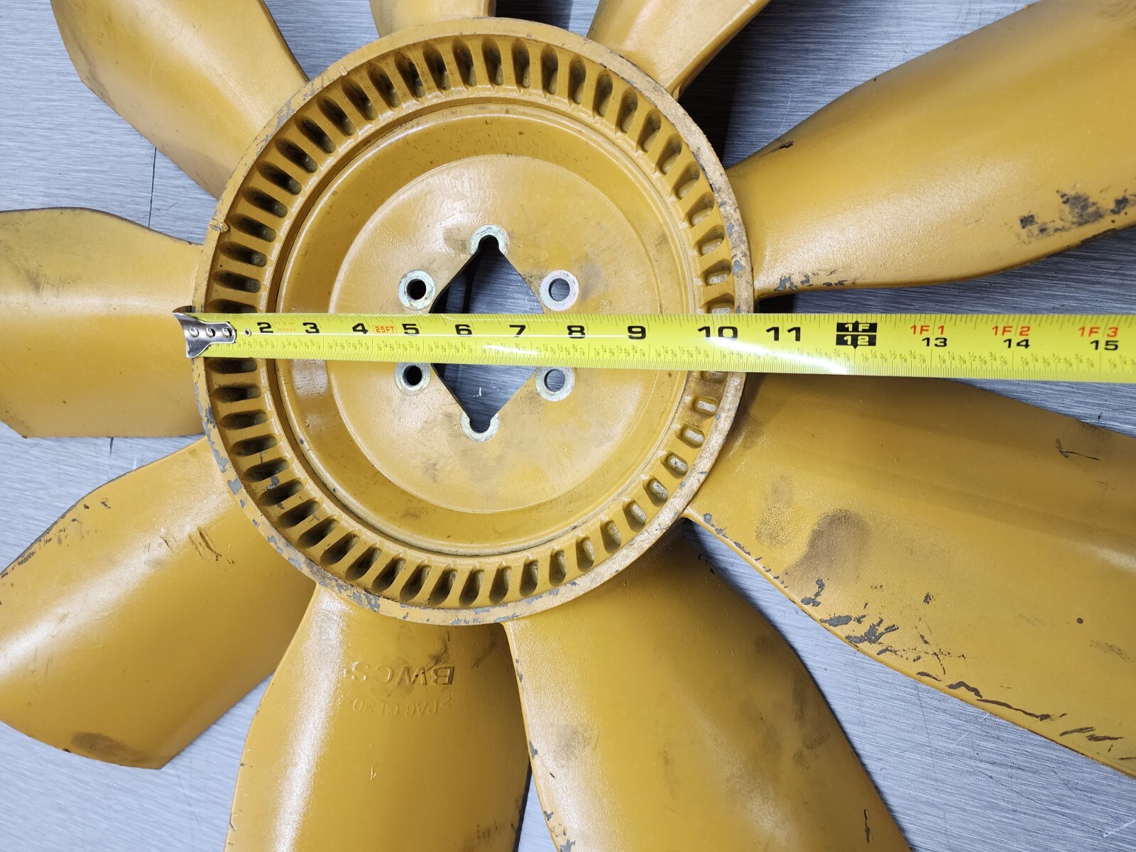 Fan Blade Assembly 393 27 FGL, 27 Inches, 9 Blades Part PA6 GF30 eBay