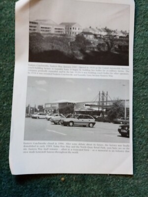B5b Ephemera Bild 1987 Eastern Coachworks Peto Way North Quay Einzelhandelspark 