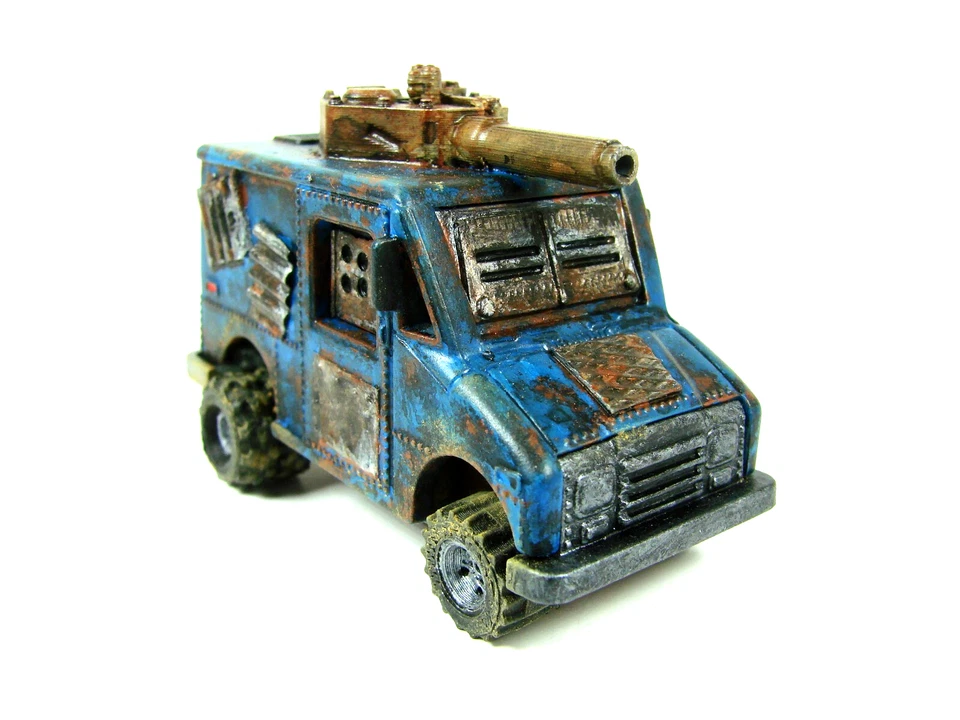 Camión de servicio Gaslands MBX Matchbox personalizado diecast 1/64 Mad Max AutoKill Foto 4 de 4