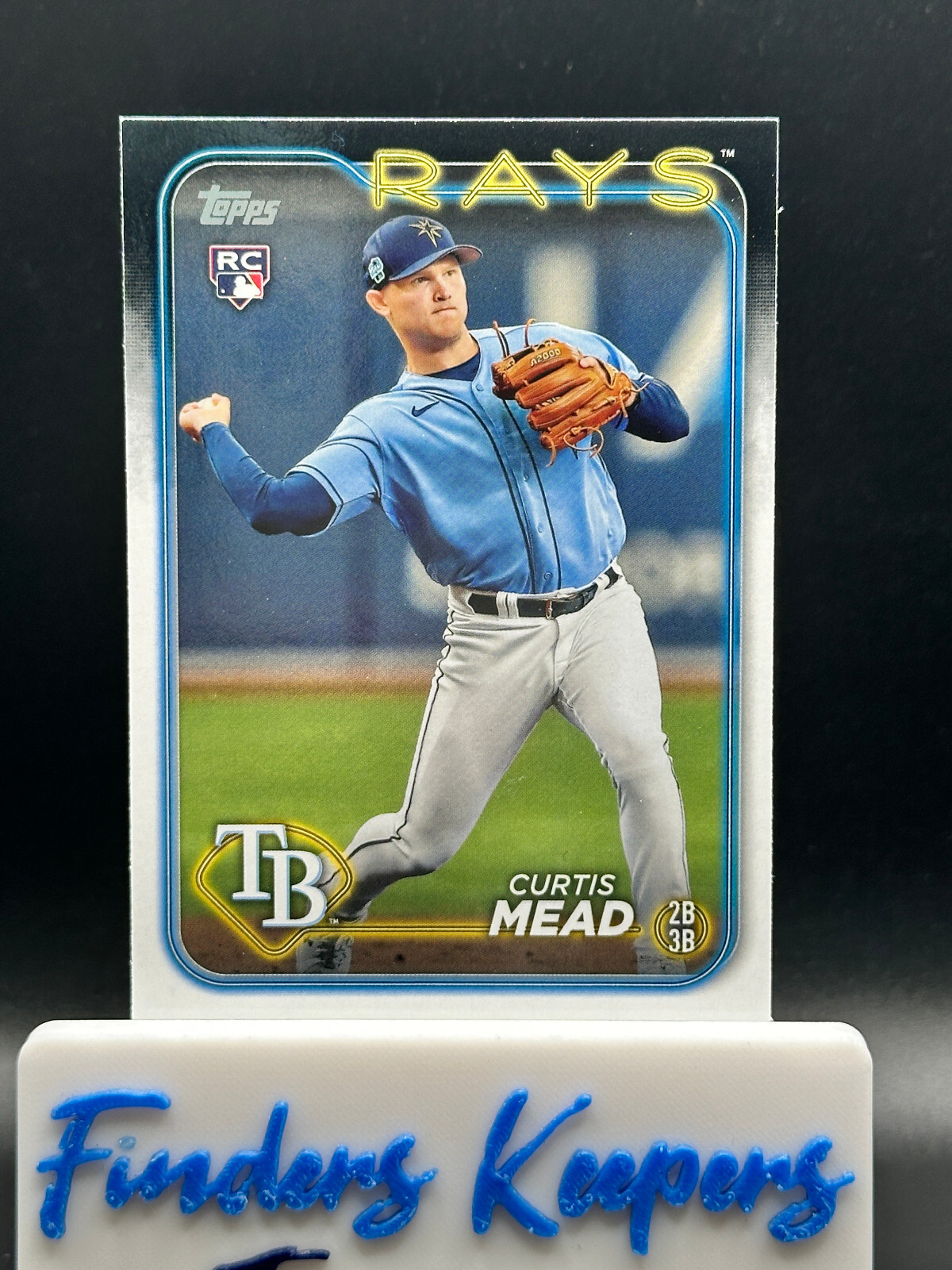 2024 Topps Series 1 Baseball RC BASE #82 CURTIS MEAD ~RAYS