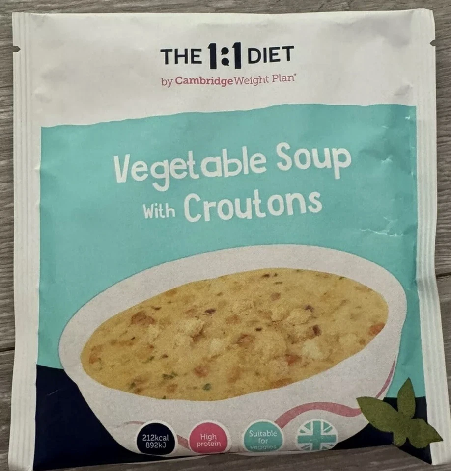 CAMBRIDGE DIET 1:1 Diet By CWP Vegetable Soup X14