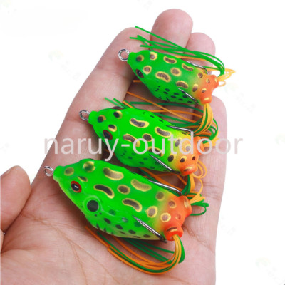 5 Stück Topwater Frog Lure Soft Swimbait 5g 9g 13g Barsch Forelle Angelköder