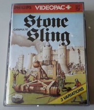 Jeu Videopac n°20 "Stone Sling" complet en boîte (N°5278S)
