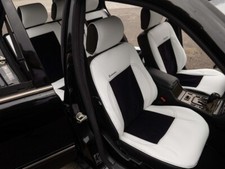 Mercedes-Benz E-Class (W210) Autositzbezuge komplett mit Öko-Leder-Alcantara