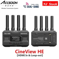US Accsoon CineView HE HDMI Dual-Band Wireless Camera Transmitter Receiver Kit