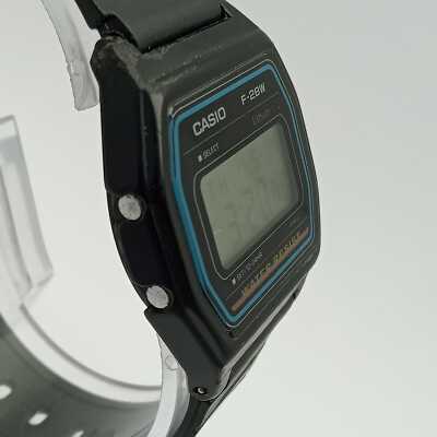 Casio F-28W Lithium 1156 Quartz Digital Vintage Men's Watch | eBay