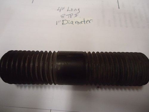 Mcmaster Carr Supply Co Stud Bolt 1 8 X 4 New a9 New Ebay