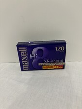 NEW SEALED Maxell XR-Metal 8mm 120 Professional P6-120 XR Camcorder Video Tape