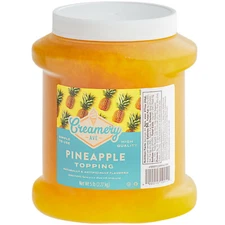  Creamery Ave. Pineapple Dessert / Sundae Topping 1/2 Gallon