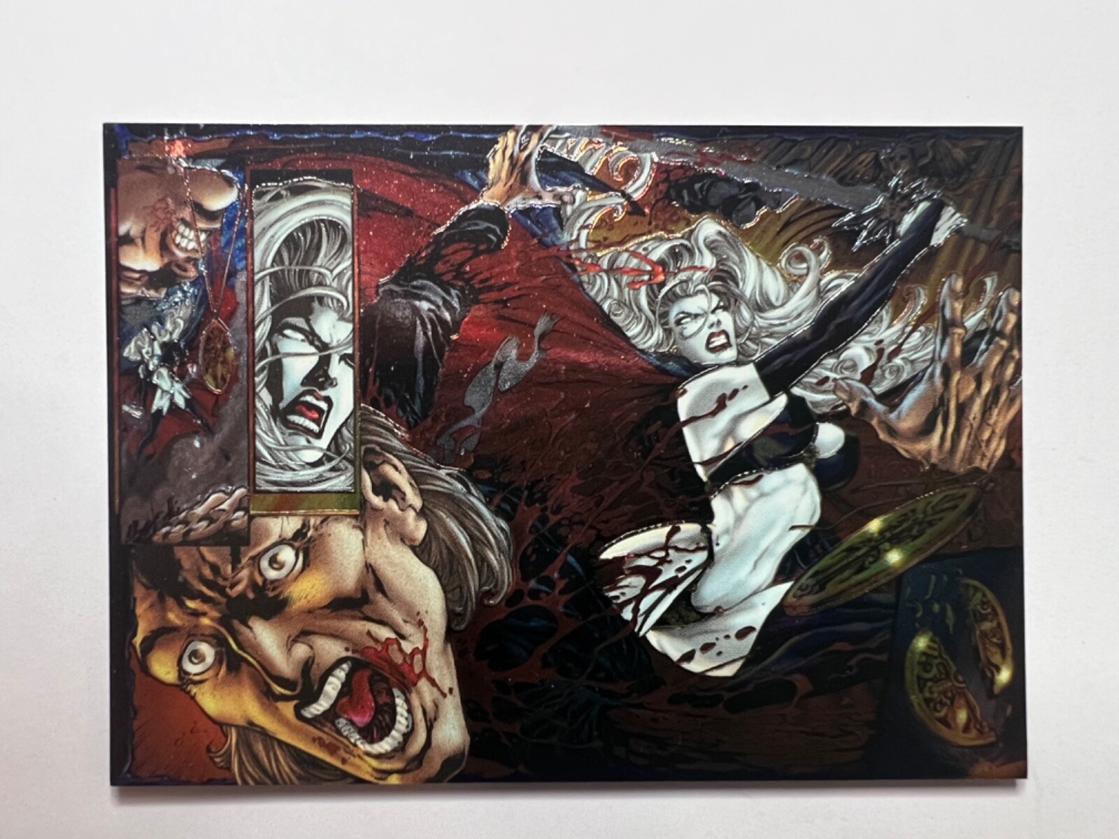 Lady Death Chaos Comics Night Gallery 1999 Metal Tex Trading cards- YOU PICK - Picture 11 of 134