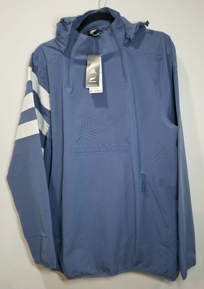 【新品】ALL BLACKS ALL WEATHER JACKET XL Adidas Rugby All Blacks All-Weather Jacket Men's Size Small