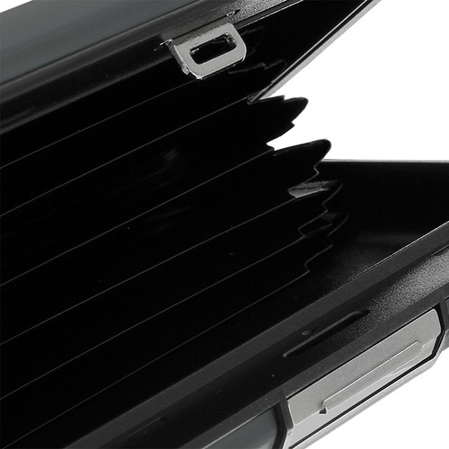 ÖGON Geldbörse ALU Brieftasche Kartenetui Geldbeutel Portmonee Metall Verschluss - Picture 11 of 227