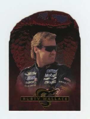 Rusty Wallace 1996 96 Wheels Viper Cobra Etched Foil Die Cut DC Insert 1646/1799