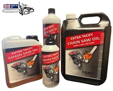 Chainsaw Chain Oil Guide Bar Blade Extra Tacky Oil For All Makes Of Chain Saw