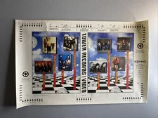 Vintage Walraven Book Cover 1992 Tower Records Artists Kiss Def Leopard