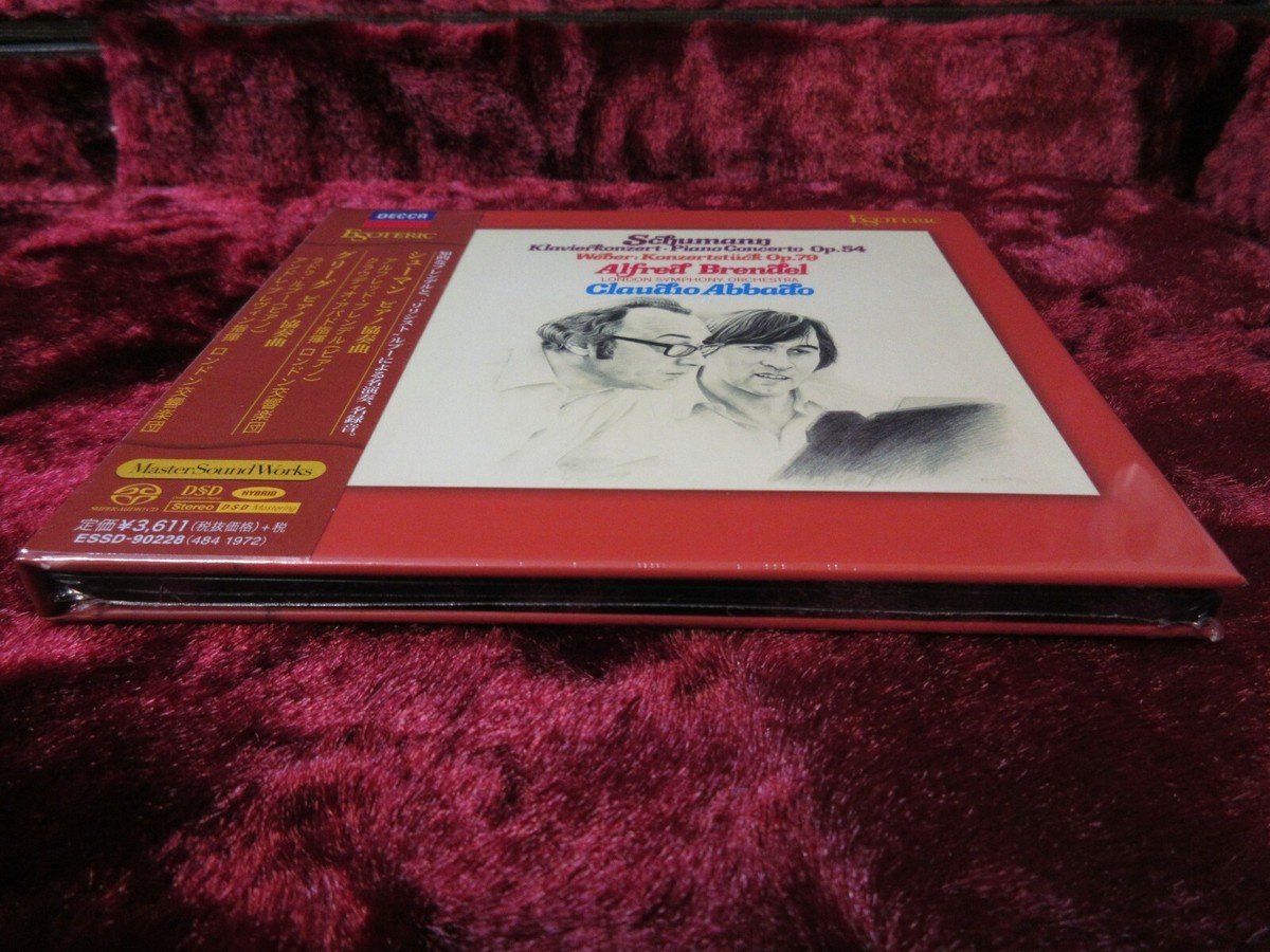 ESOTERIC SACD ESSD-90228 SCHUMANN, GRIEG Piano Brendel/Radu