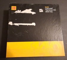 Vintage Kodak Carousel Transvue 140 Projector Slide Tray With Original Box Used