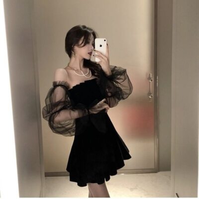 Retro Dress Women Lace Chiffon Mini Dress Female Sexy Fashion Dress | eBay Retro Dress Women Lace Chiffon Mini Dress Female Sexy Fashion Dress | eBay