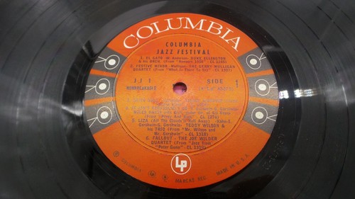 Columbia Jazz Festival 1959 JJ 1 WL Promo Sampler - VG - Picture 9 of 9