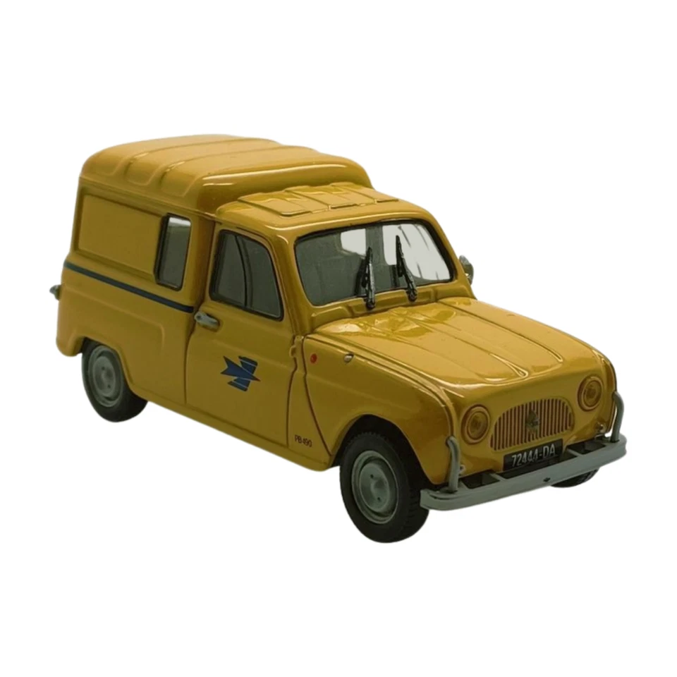 Modellino Norev R4 Furgonette La Poste scala 1.43 perfetto giallo collezione  - Immagine 3 di 4