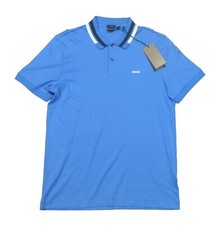 Boss Hugo Boss Black Label Blue Phillipson 101 Slim Fit Short Sleeve Polo Shirt