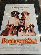 Beethoven's 2nd (1993) Official Movie Poster 27X40 Original Rolled Double Side 