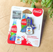 2010 Vancouver Winter Olympics Licensed Sponsor Pin Coca-Cola Canada Hockey NEW