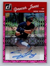 2023 Panini Donruss Spencer Jones Auto Insert...