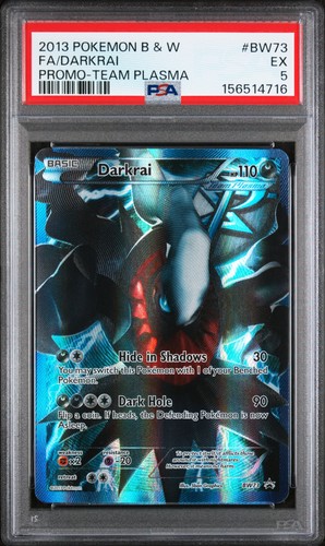 Darkrai graded PSA 5 for sale on eBay