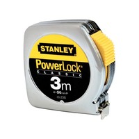 Stanley Bandmaß Powerlock Metall 3M/12,7Mm